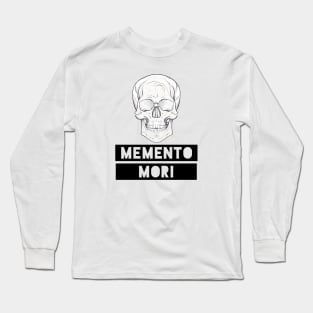 Memento Mori Skull Symbolic Trope Long Sleeve T-Shirt